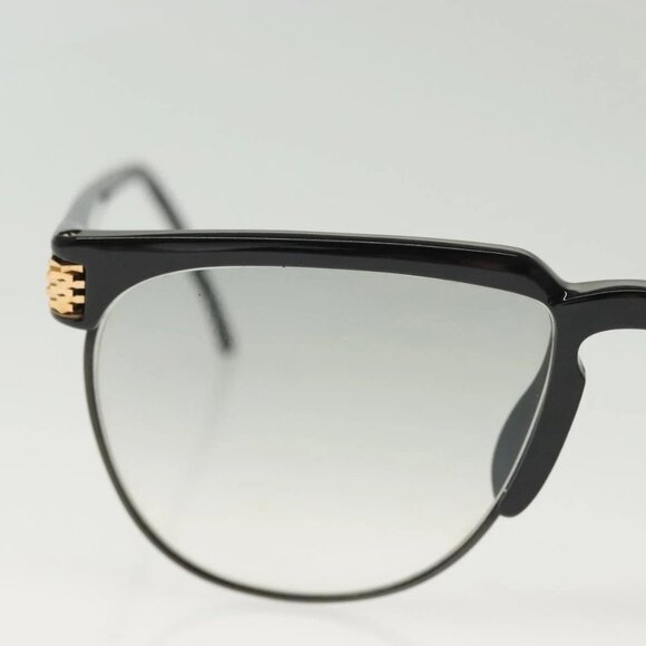 Christian Dior Sunglasses Plastic 2 Set Black Brown Auth BA5045